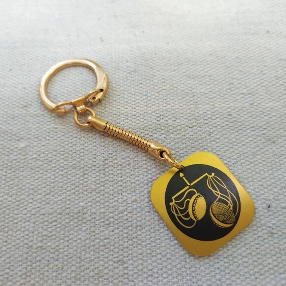 Kama Sutra astronomy libra zodiac sign keychain 395 - Picture 2 of 3